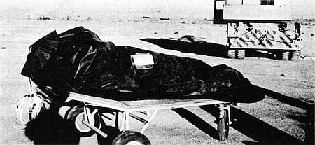 Roswell Report — Body Bag Photograph
